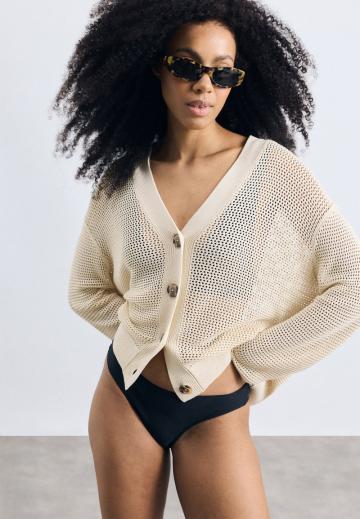 Вязаная кофта