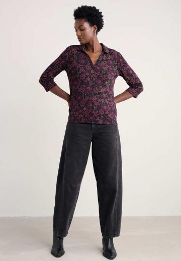 Майка с рукавом три четверти