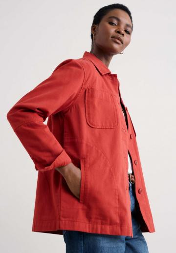 Куртка с накладнымит карманами