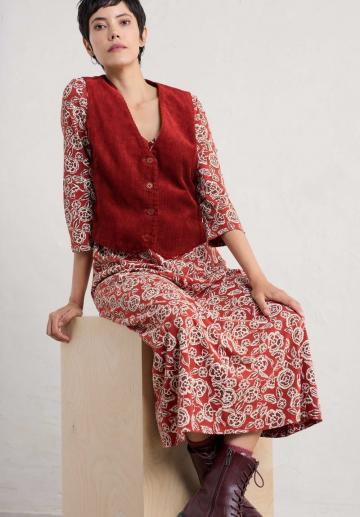 Джинсовая жилетка