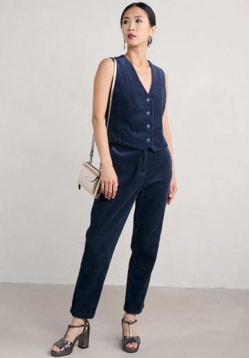 Джинсовая жилетка