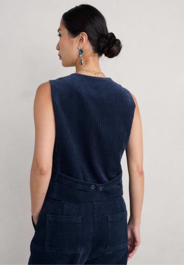 Джинсовая жилетка