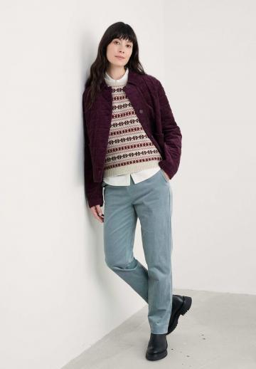 Пуловер без рукавов