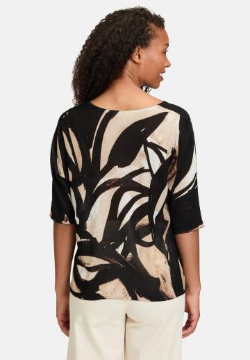 Пуловер с рукавом три четверти