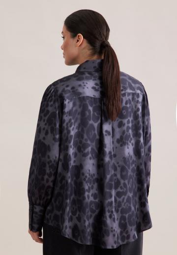Атласная блузка