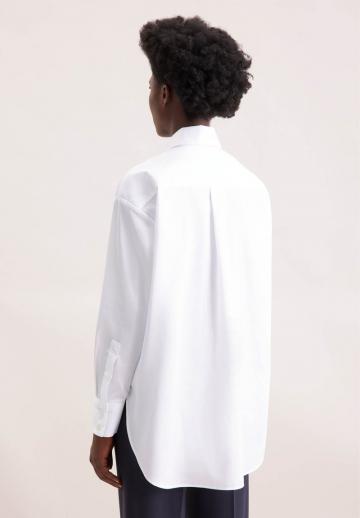 Атласная блузка