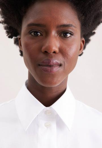 Атласная блузка