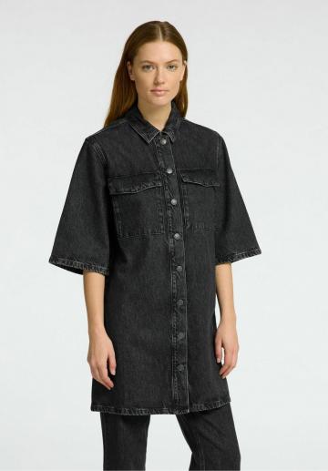 Джинсовое платье