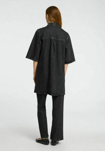 Джинсовое платье