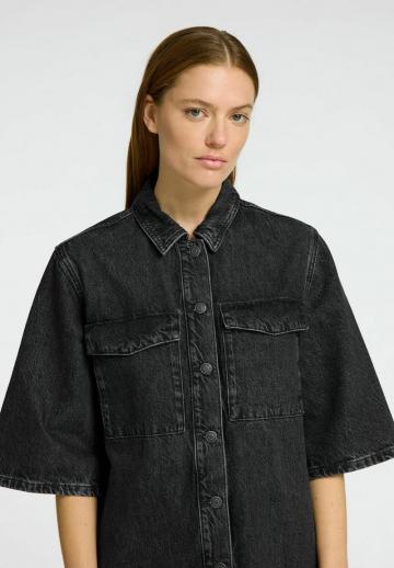 Джинсовое платье