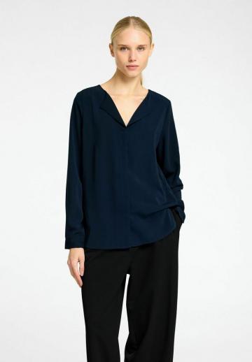 Джинсовая блузка