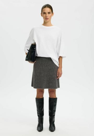 Вязаная юбка
