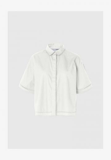 Атласная блузка