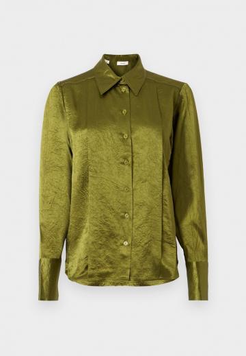 Атласная блузка