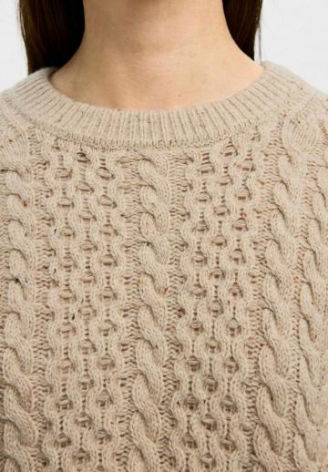 Пуловер с рукавом три четверти