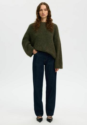 Длинный пуловер