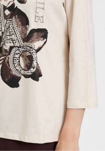 Майка с рукавом три четверти