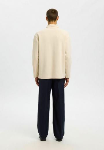 Поло с длинным рукавом