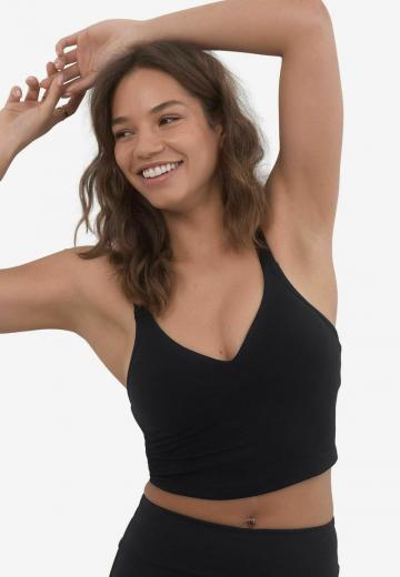 Топ на бретельках