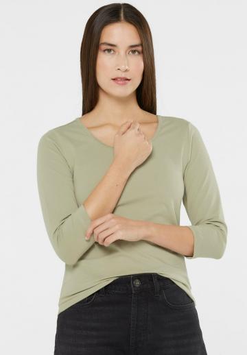 Майка с рукавом три четверти