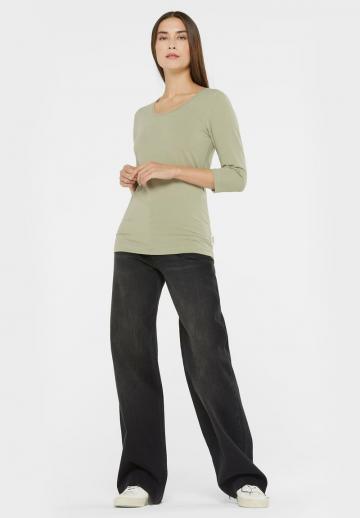 Майка с рукавом три четверти