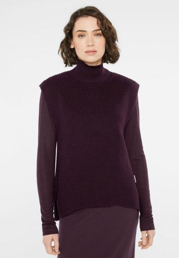 Пуловер без рукавов