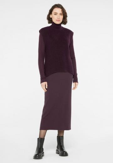 Пуловер без рукавов