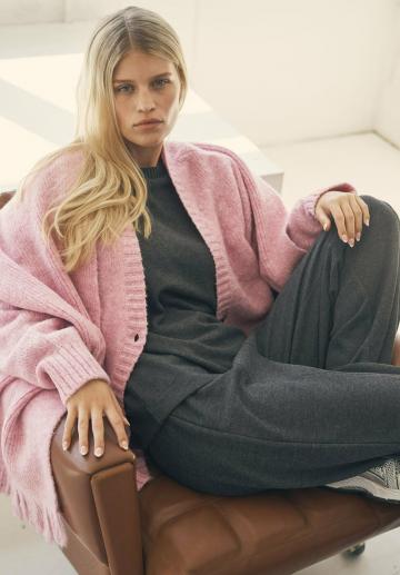 Длинный кардиган