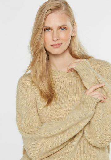 Длинный пуловер