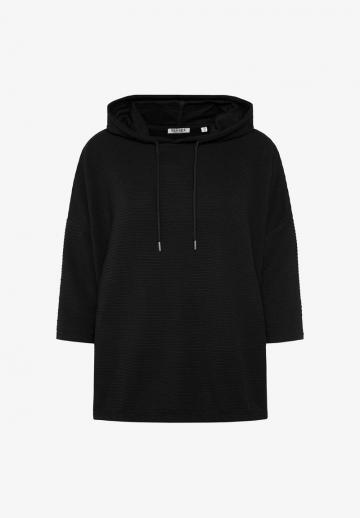 Пуловер с капюшоном