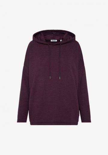 Пуловер с капюшоном