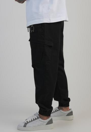 Брюки с накладными карманами