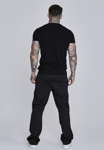 Брюки с накладными карманами