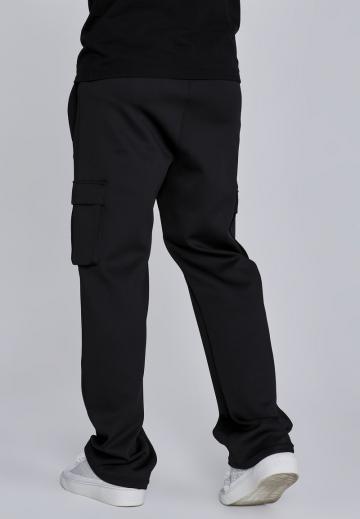 Брюки с накладными карманами