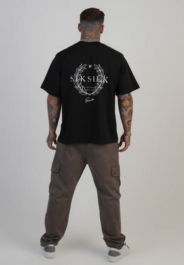 Брюки с накладными карманами