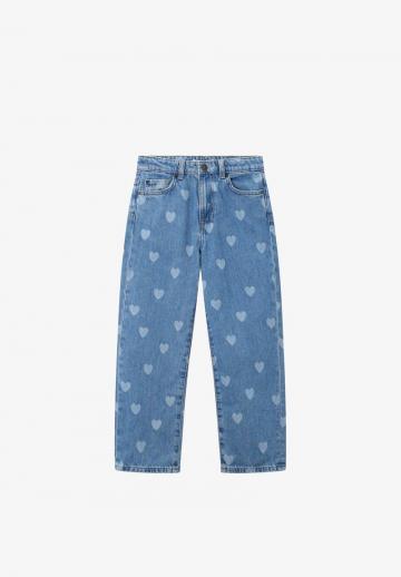 Прямые джинсы