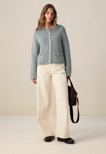 Вязаная кофта