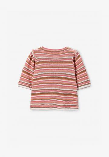 Пуловер с рукавом три четверти