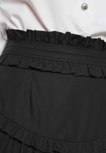 Юбка с воланами