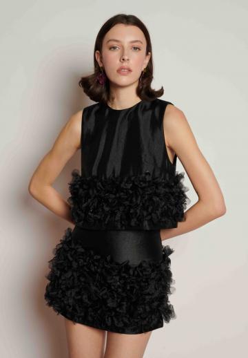 Блузка без рукавов