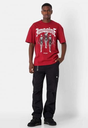 Брюки с накладными карманами