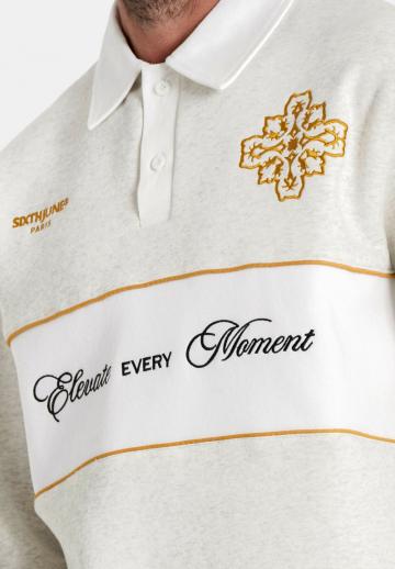 Поло с длинным рукавом