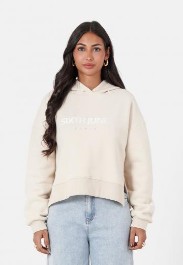 Пуловер с капюшоном