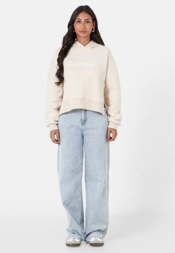 Пуловер с капюшоном