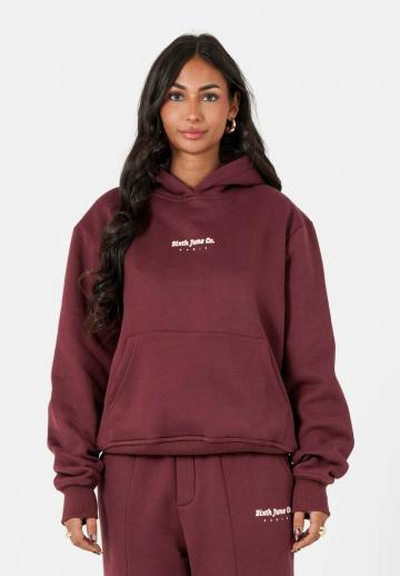 Пуловер с капюшоном