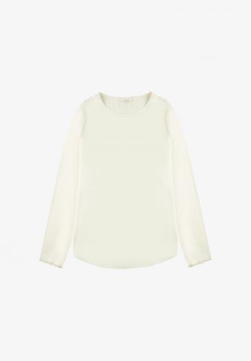 Атласная блузка