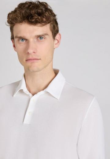 Поло с длинным рукавом