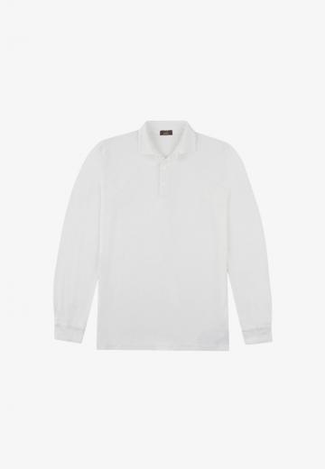 Поло с длинным рукавом