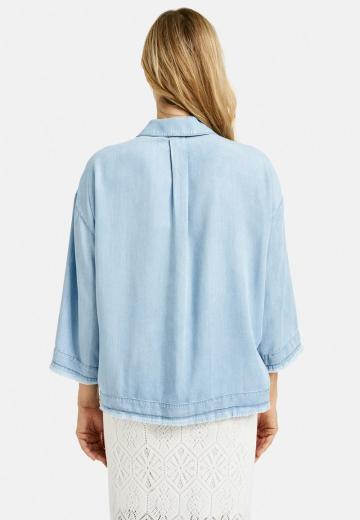 Джинсовая блузка