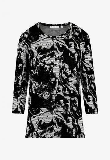 Пуловер с рукавом три четверти